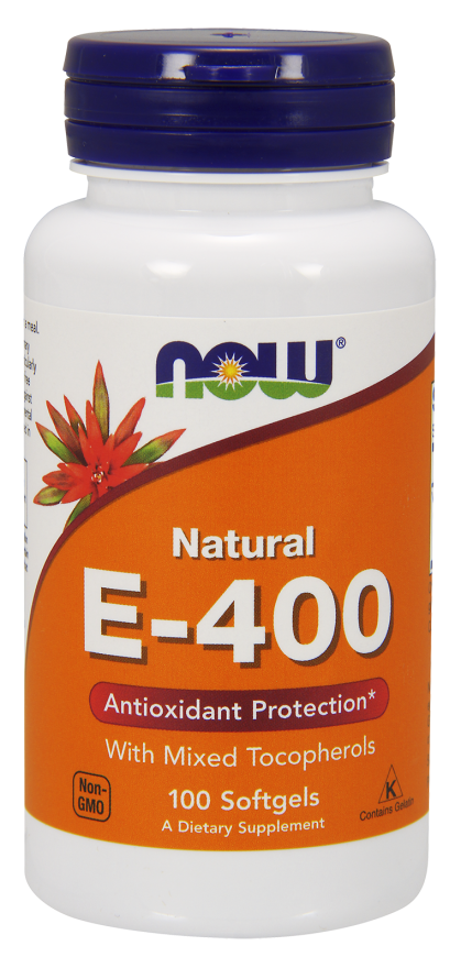 Vitamin E-400 IU (100 Softgels) - Now Foods Vitamin E-400 IU (100 Softgels) - Now Foods