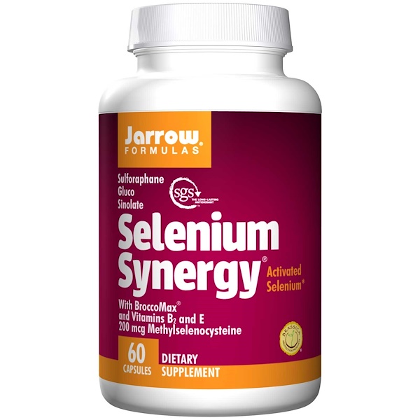 Selenium Synergy 200 mcg (60 Capsules) - Jarrow Formulas