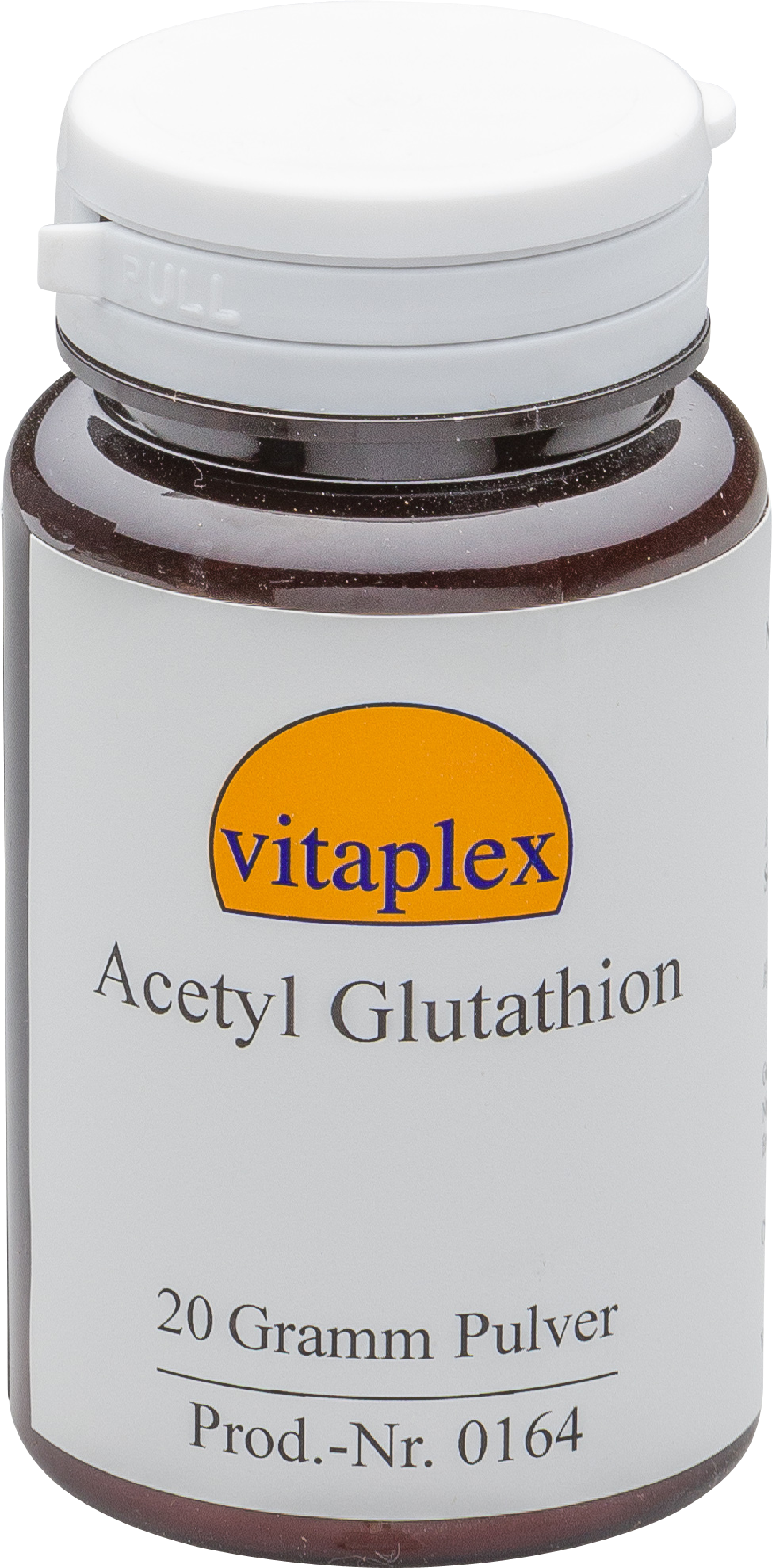 Foto van Acetyl Glutathion poeder (20 Gram poeder) - Vitaplex