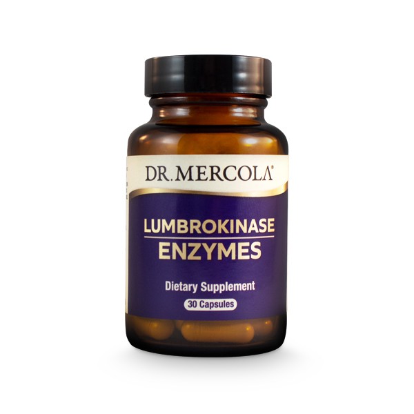 Lumbrokinase Enzymes (30 Capsules) - Dr Mercola