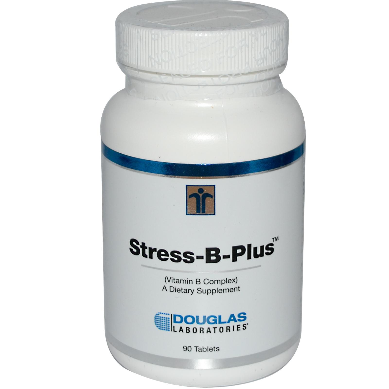 Stress-B-Plus vitamine B-Complex (90 tabletten) - Douglas Laboratories Stress-B-Plus vitamine B-Complex (90 tabletten) - Douglas Laboratories