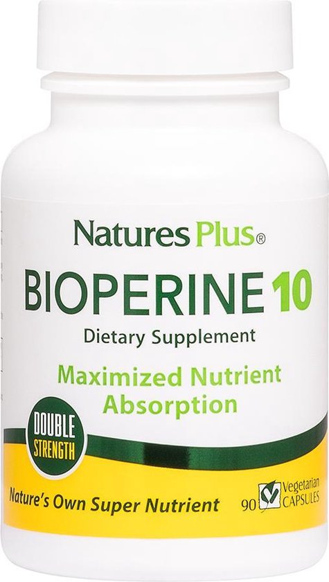 Bioperine 10 (90 Vegetarian Capsules) - Nature&apos;s Plus