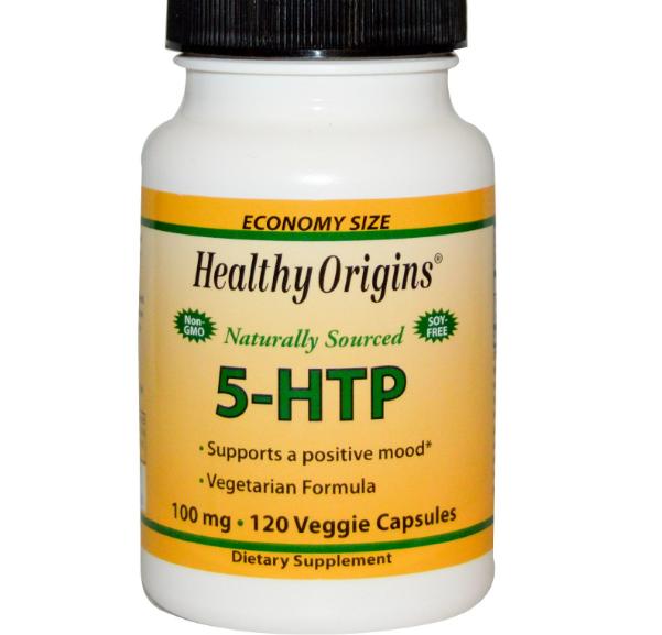 5-HTP, natuurlijk, 100 mg 120 Capsules - Healthy Origins