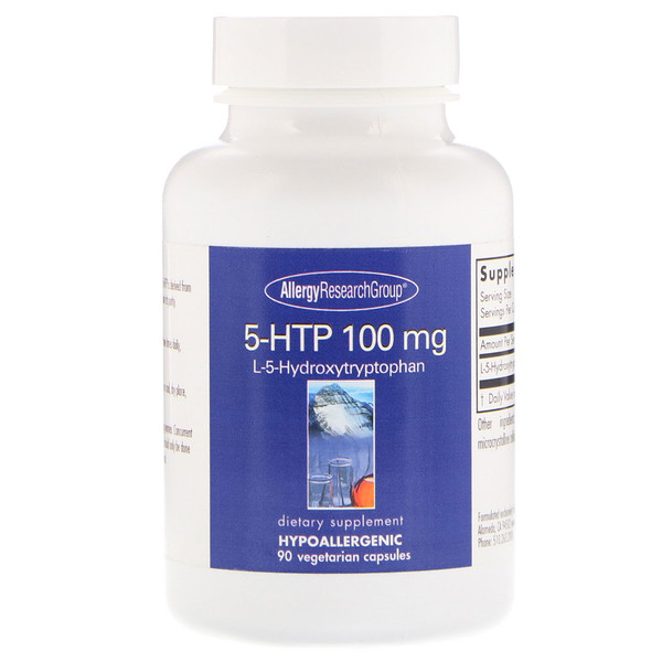 5-HTP 50 mg 150 Vegetarian Capsules - Allergy Research Group | www.Sjopz.com |