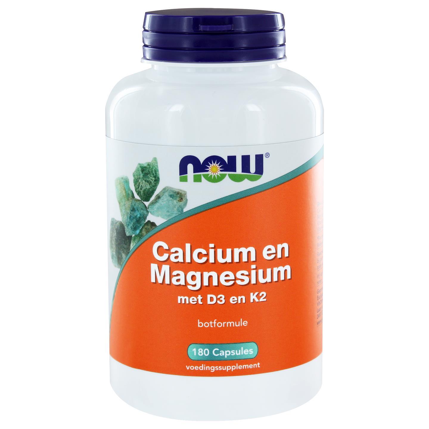 Calcium & Magnesium DK (180 caps) - NOW Foods Calcium & Magnesium DK (180 caps) - NOW Foods