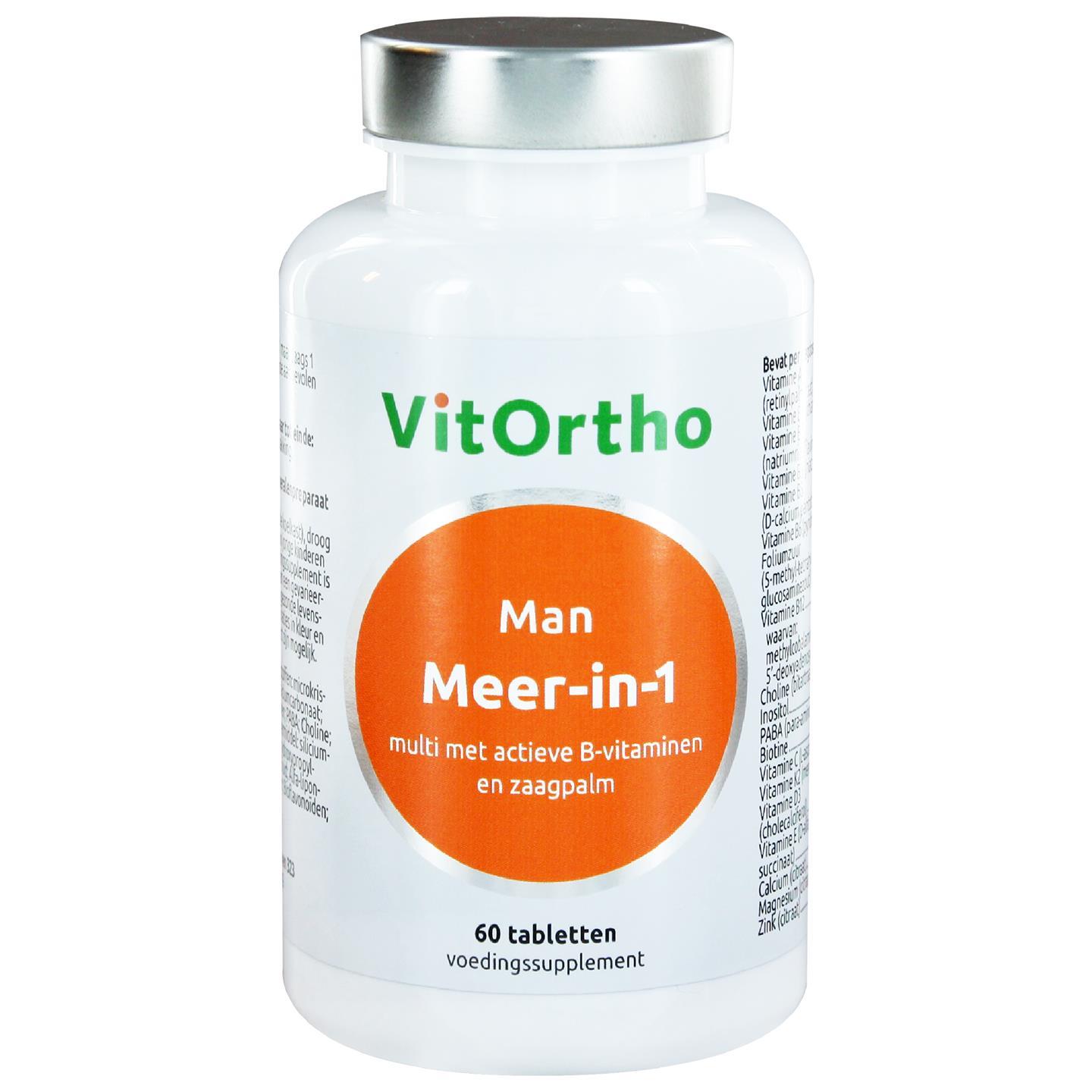 Meer-in-1 Man (60 tabs) - VitOrtho Meer-in-1 Man (60 tabs) - VitOrtho