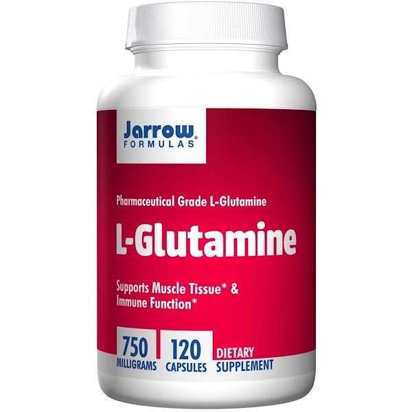 Glutamine 120 capsules 750mg | Jarrow Formulas