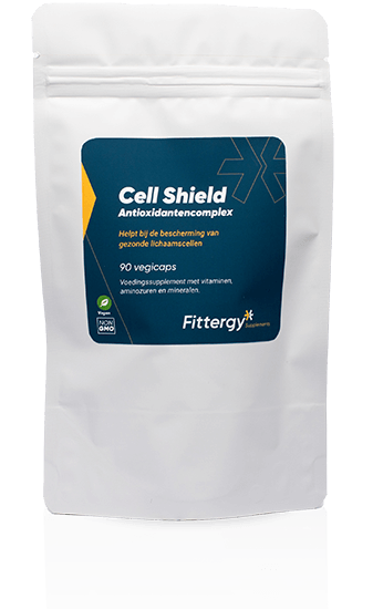 Cell Shield - Antioxidantencomplex pouche (90 capsules) - Fittergy Cell Shield - Antioxidantencomplex pouche (90 capsules) - Fittergy