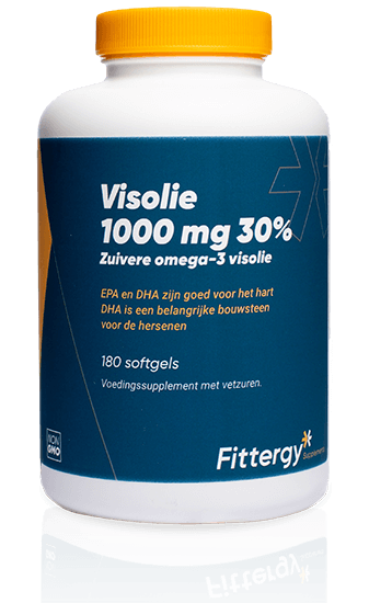 Afbeelding van Visolie 1000 mg 30% (180 softgels) - Fittergy