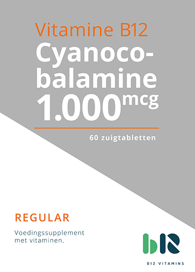 B12 Cyanocobalamine 1.000 (60 tabletten) - Orthovitaal