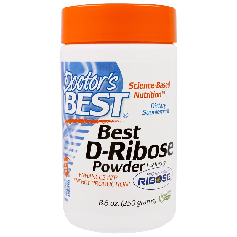 Foto van Best D-Ribose Powder (250 g) - Doctor&apos;s Best