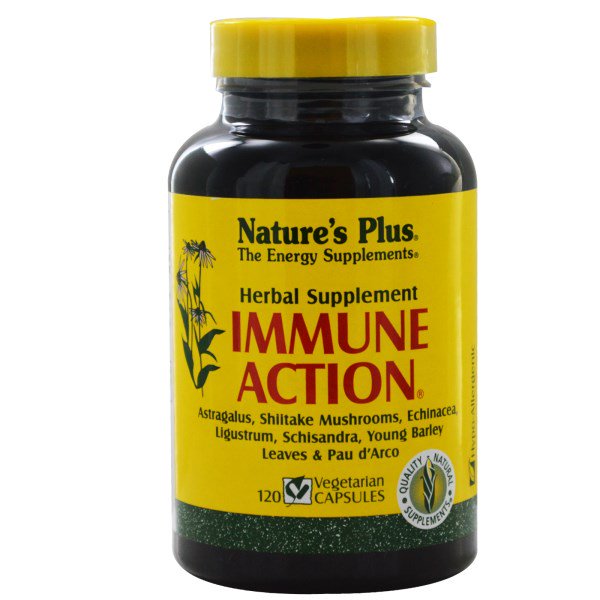 Immune Action (120 Veggie Caps) Nature's Plus