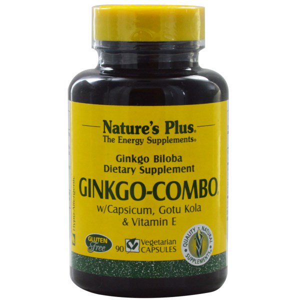 Ginkgo-Combo (90 Veggie Caps) - Nature's Plus