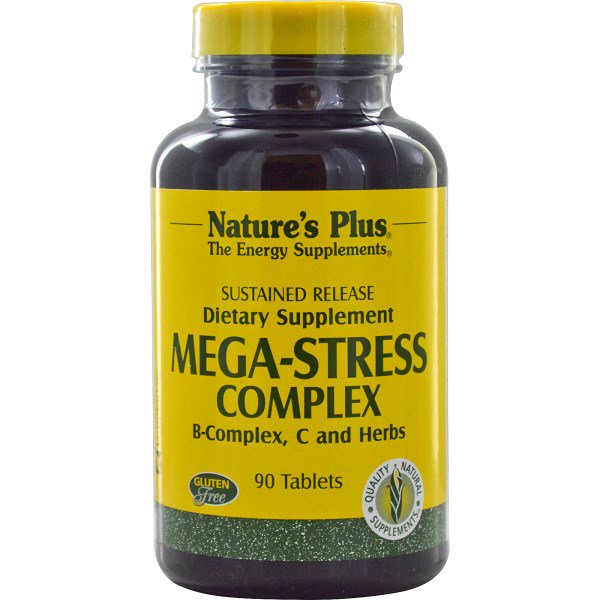 Mega-Stress Complex (90 Tablets) Nature's Plus