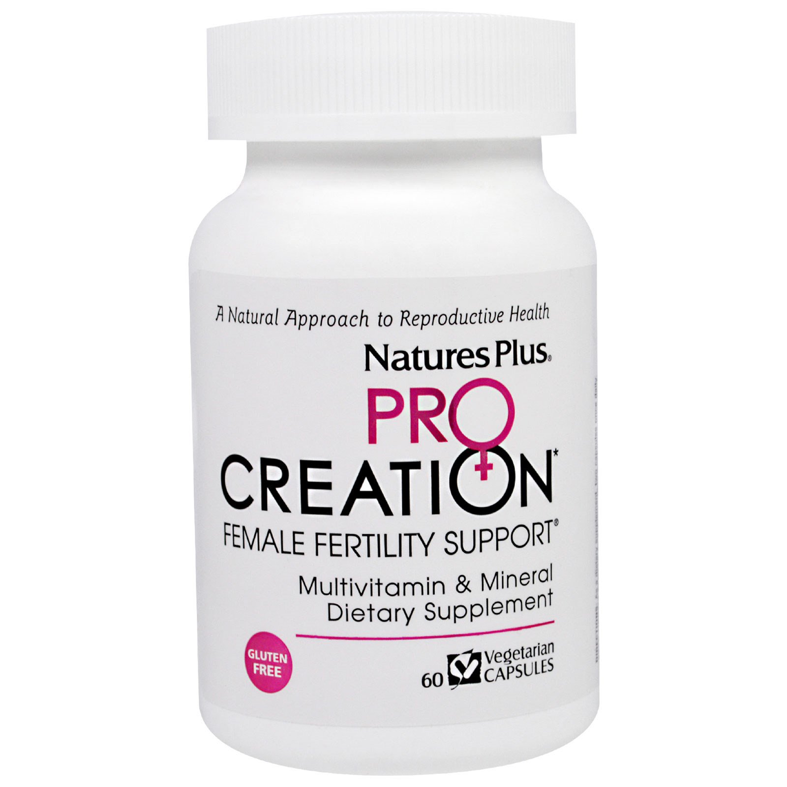 ProCreation, Female Fertility Support (60 Veggie Caps) - Nature's Plus