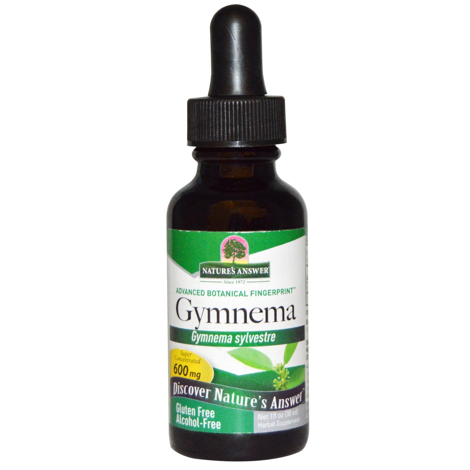 Gymnema, Alcohol-Free, 600 mg (30 ml) - Nature&apos;s Answer