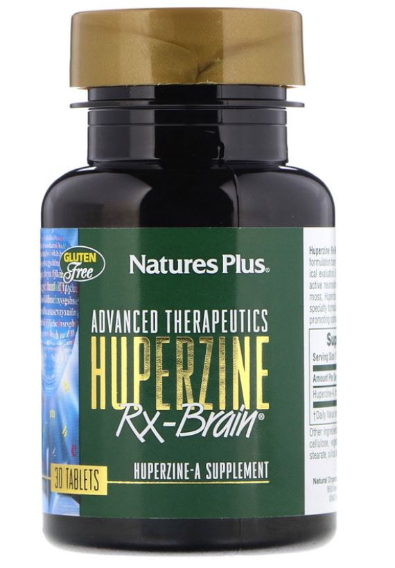 Advanced Therapeutics Huperzine Rx-Brain (30 Tablets) Nature's Plus