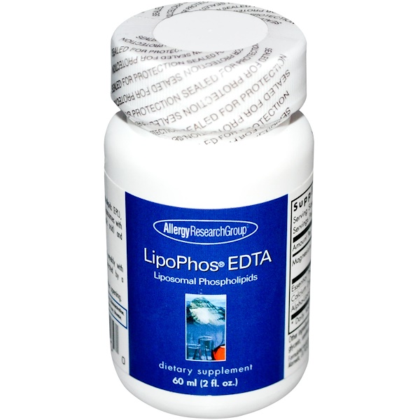 LipoPhos EDTA Liposomal Phospholipids (60 ml) - Allergy Research Group