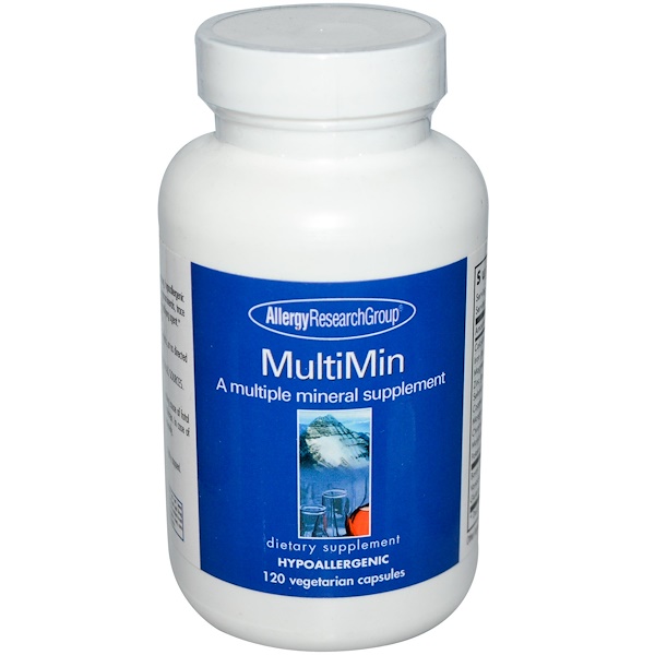 MultiMin 120 Veggie Caps - Allergy Research Group MultiMin 120 Veggie Caps - Allergy Research Group