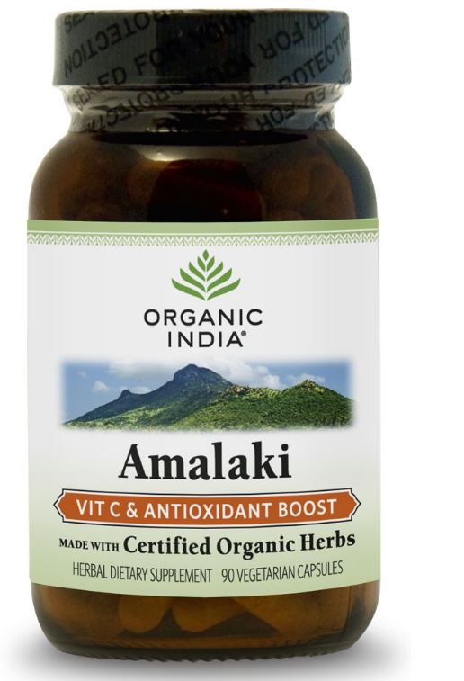 Foto van Amalaki (90 Veggie Caps) - Organic India