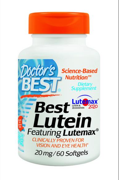 Foto van Best Luteine met Lutemax (60 softgels) - Doctor&apos;s Best