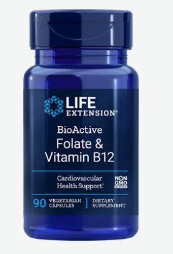 Life Extension BioActive Folate & Vitamin B12