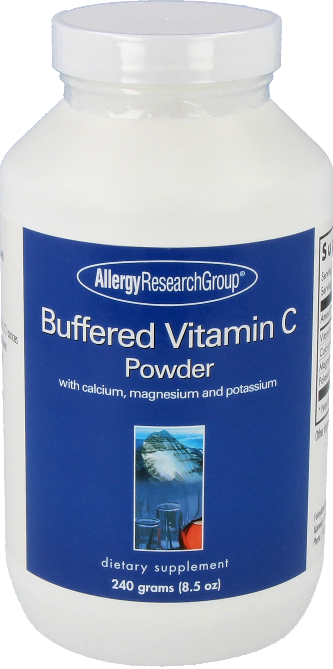 Buffered Vitamin C Powder (240 g) - Allergy Research Group