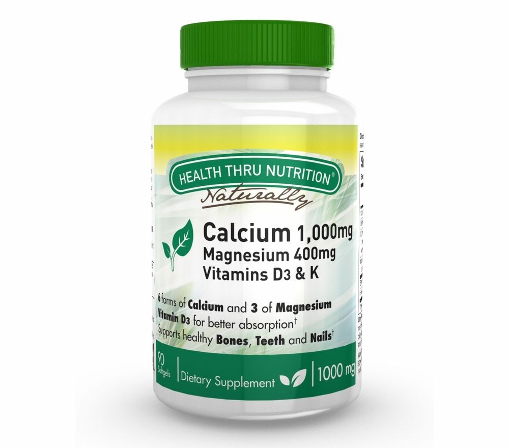 Calcium 1000 Mg And Magnesium 400 Mg With 100Iu D3 K 90 Softgels Health Thru Nutrition health thru nutrition kopen in de aanbieding Calcium 1000 Mg And Magnesium 400 Mg With 100Iu D3 K 90 Softgels Health Thru Nutrition health thru nutrition kopen in de aanbieding