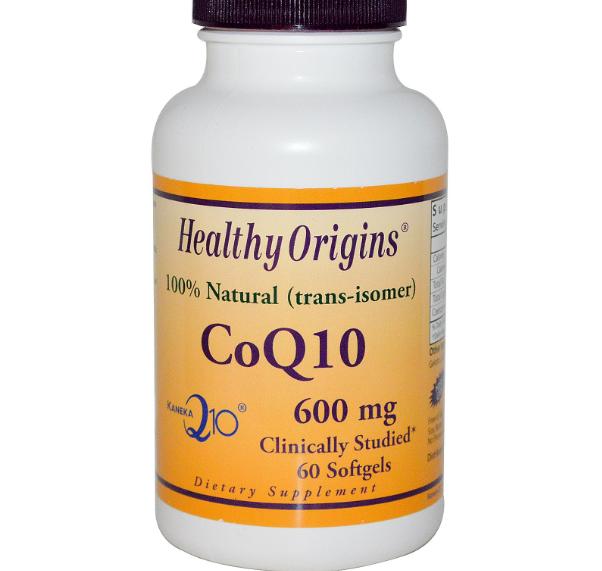 CoQ10, Kaneka Q10, 600 mg (60 Softgels) - Healthy Origins