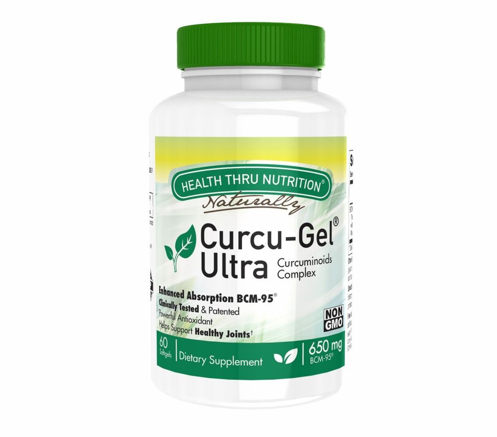 Curcu Gel 650 Mg Bcm 95 Curcumin Non Gmo 60 Softgels Health Thru Nutrition health thru nutrition kopen in de aanbieding Curcu Gel 650 Mg Bcm 95 Curcumin Non Gmo 60 Softgels Health Thru Nutrition health thru nutrition kopen in de aanbieding