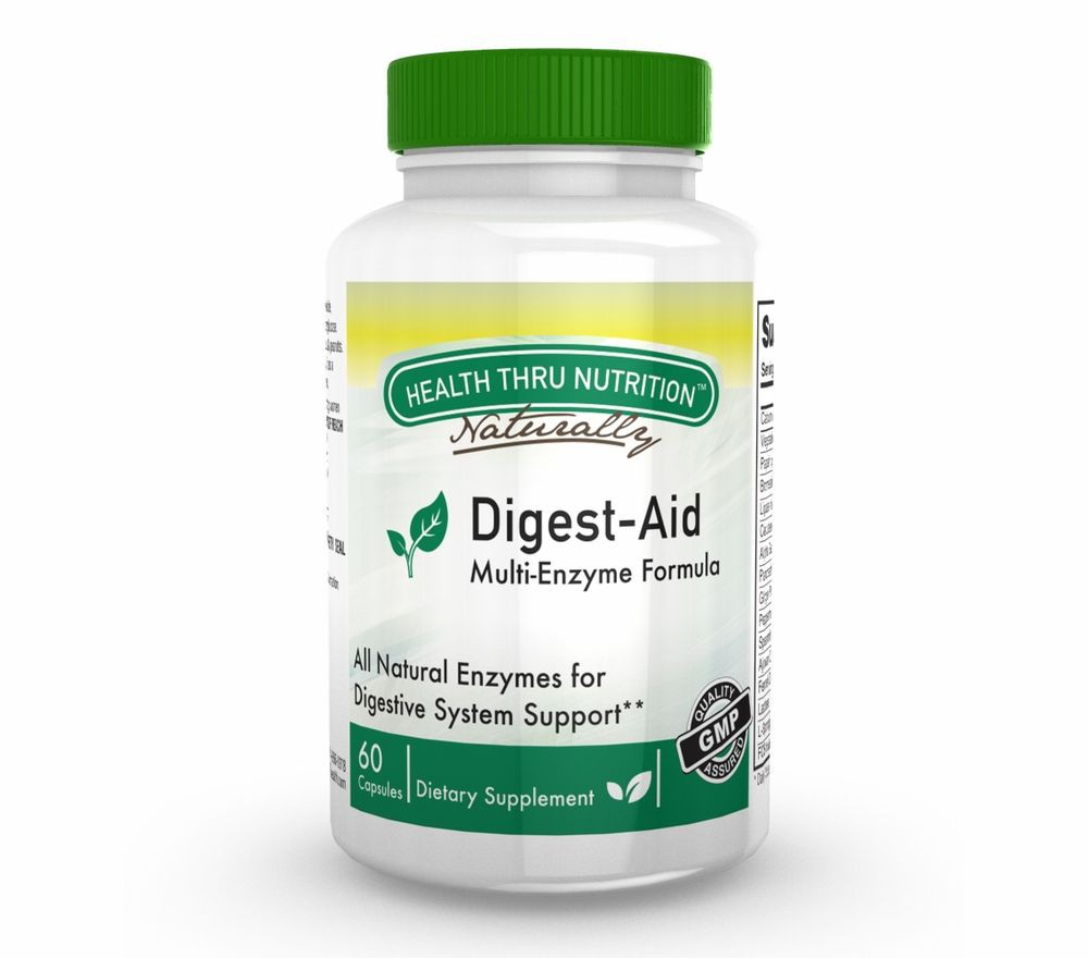 Multi Enzyme Complex (60 Capsules) - Health Thru Nutrition Multi Enzyme Complex (60 Capsules) - Health Thru Nutrition