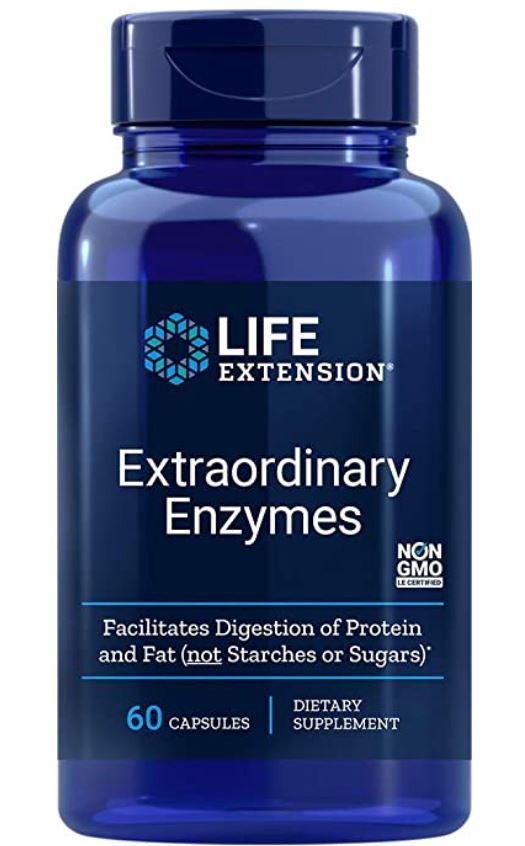 Extraordinary Enzymes (60 Capsules) - Life Extension Extraordinary Enzymes (60 Capsules) - Life Extension