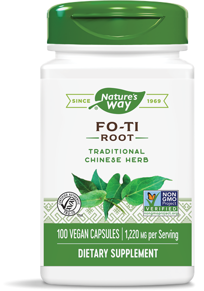 Fo-Ti Wortel 610 mg (100 Capsules) - Nature's Way