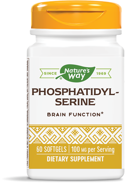 Fosfatidylserine 500 mg Complex (60 gelcapsules) - Nature's Way
