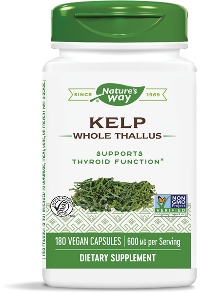 Kelp 600 mg (180 Capsules) - Nature's Way