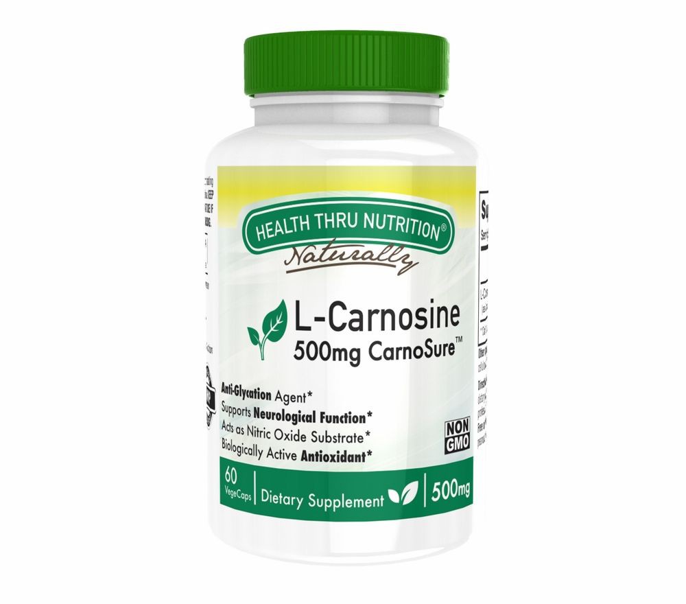 L Carnosine As Carnosure 500 Mg Non Gmo 60 Vegicaps Health Thru Nutrition health thru nutrition kopen in de aanbieding L Carnosine As Carnosure 500 Mg Non Gmo 60 Vegicaps Health Thru Nutrition health thru nutrition kopen in de aanbieding