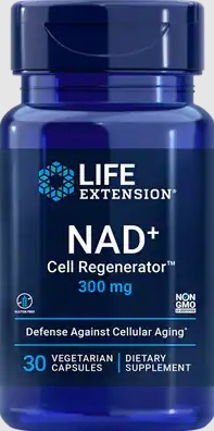 NAD+ Regenerator 300 mg (30 vegetarian capsules) - Life Extension
