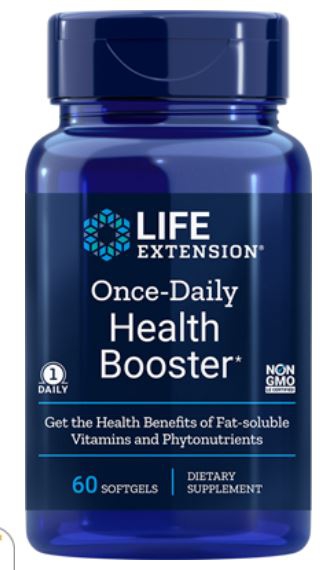 Eenmaal-dagelijks Health Booster (60 gelcapsules) - Life Extension Eenmaal-dagelijks Health Booster (60 gelcapsules) - Life Extension