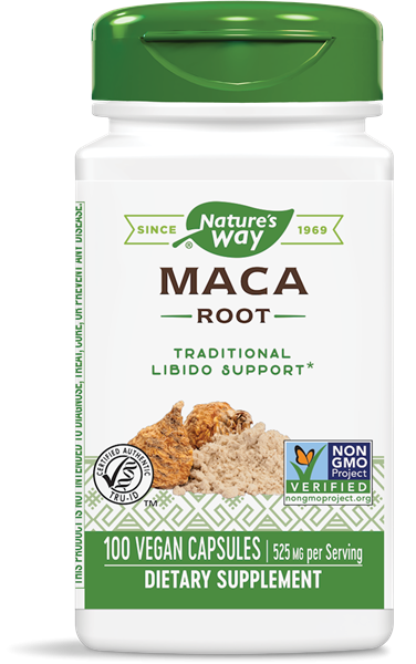 Maca Root  525 mg  100 Capsules - Nature's Way