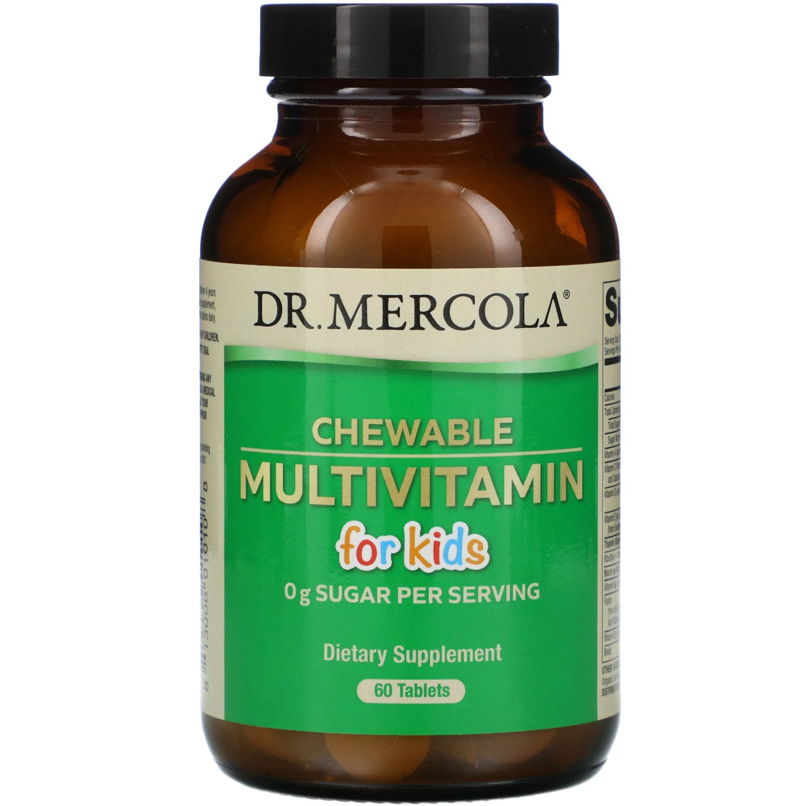 Children's Multivitamin Fruit Flavored Chewables (60 Tablets) Dr. Mercola