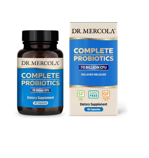 Complete Probiotica, 70 miljard CFU's (30 Capsules) - Dr. Mercola