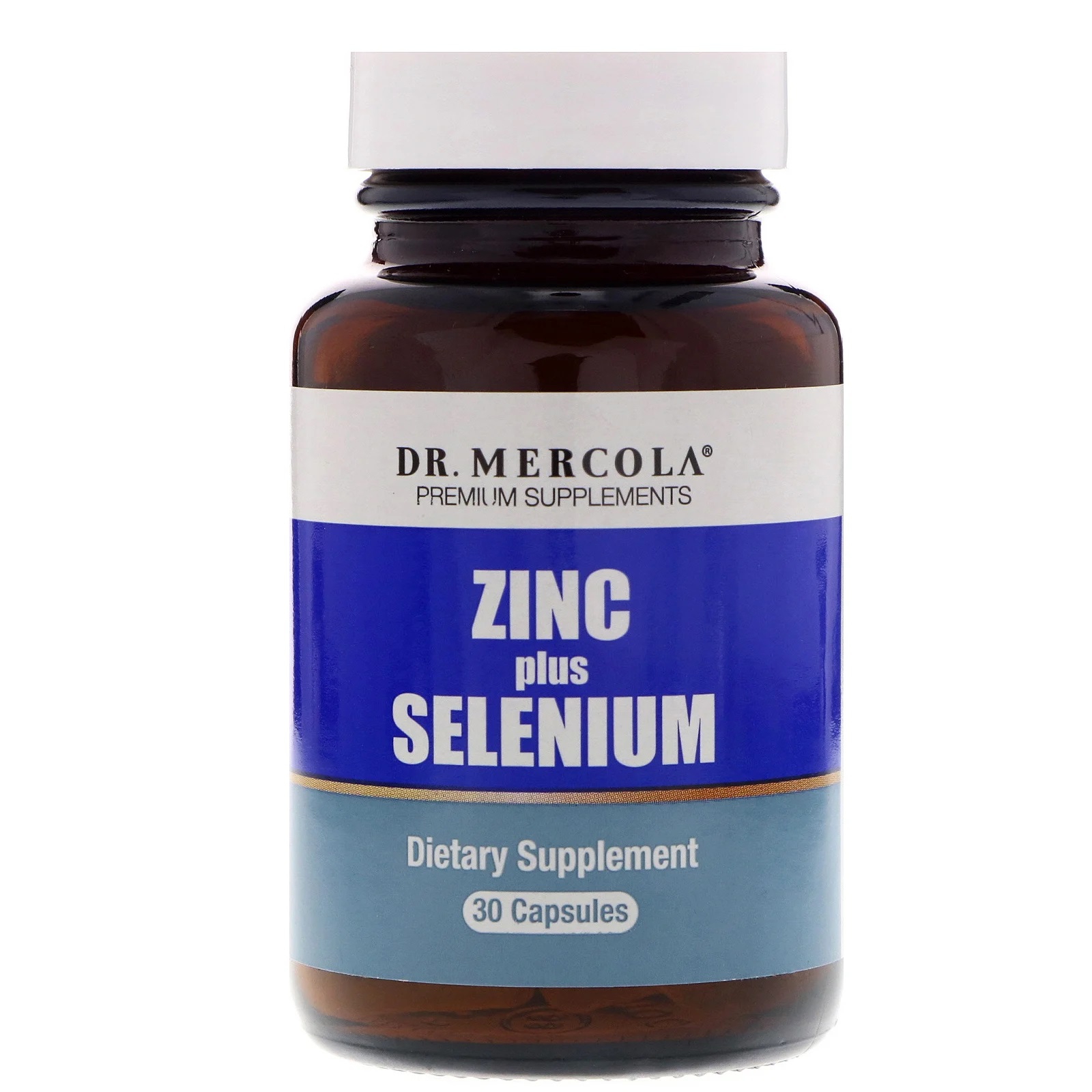 Dr. Mercola Zinc plus Selenium 15 mg (30 capsules) - 