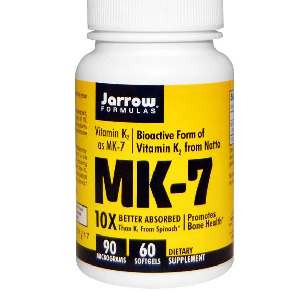 Vitamine K2 als MK-7, 90 mcg (60 Softgels) - Jarrow Formulas Vitamine K2 als MK-7, 90 mcg (60 Softgels) - Jarrow Formulas