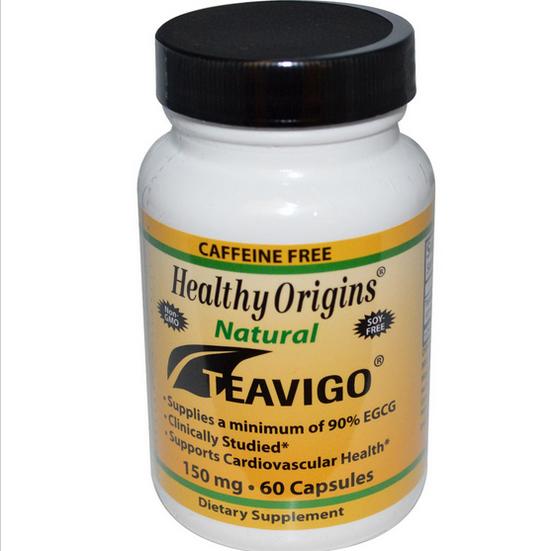 Teavigo- Caffeine Free 150 mg (60 Capsules) - Healthy Origins