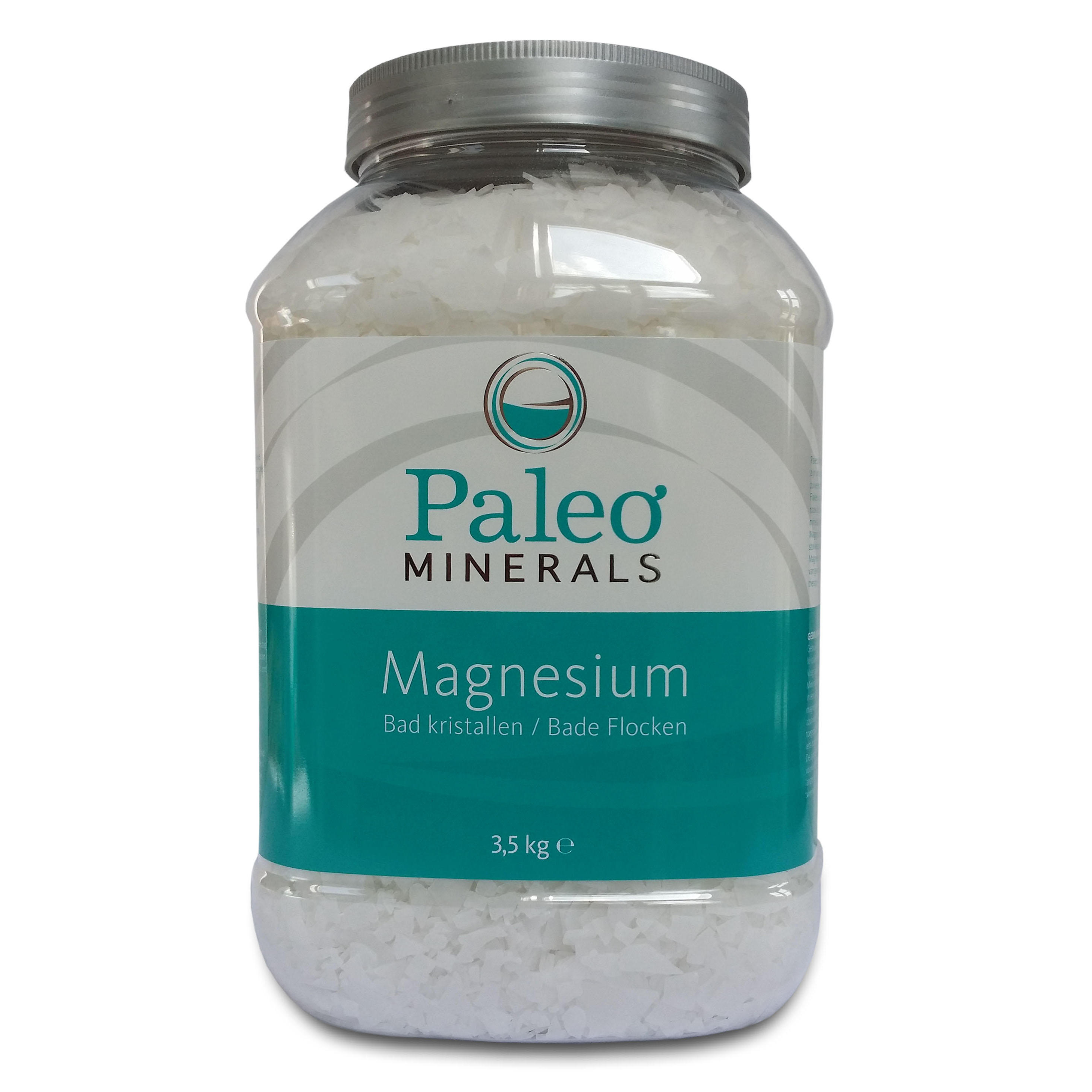 Magnesium Bad vlokken (1500 gram) - Paleo Minerals Magnesium Bad vlokken (1500 gram) - Paleo Minerals