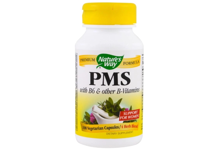 PMS with B6 and Other B-Vitamins (100 Capsules) - Nature&apos;s Way