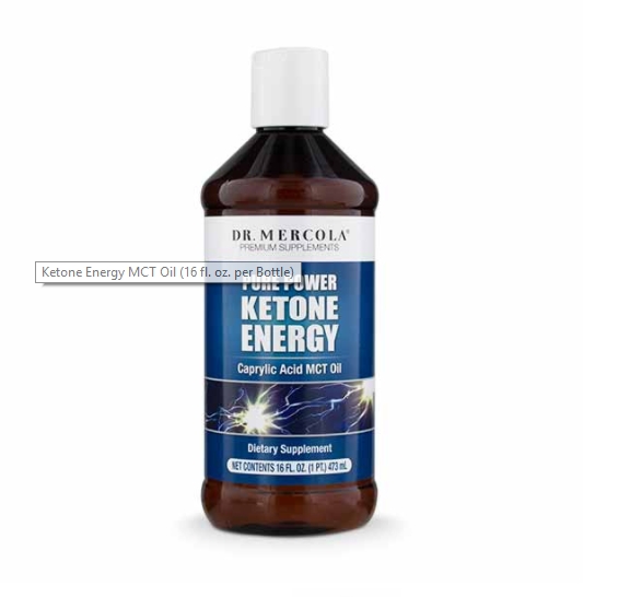 Ketone Energy MCT Oil (473 ml) - Dr. Mercola