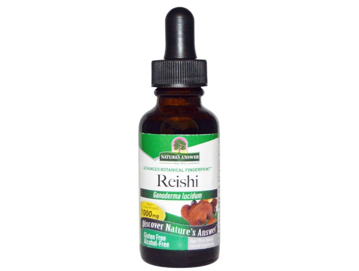 Reishi Alcohol-Free 1000 mg (30 ml) - Nature&apos;s Answer