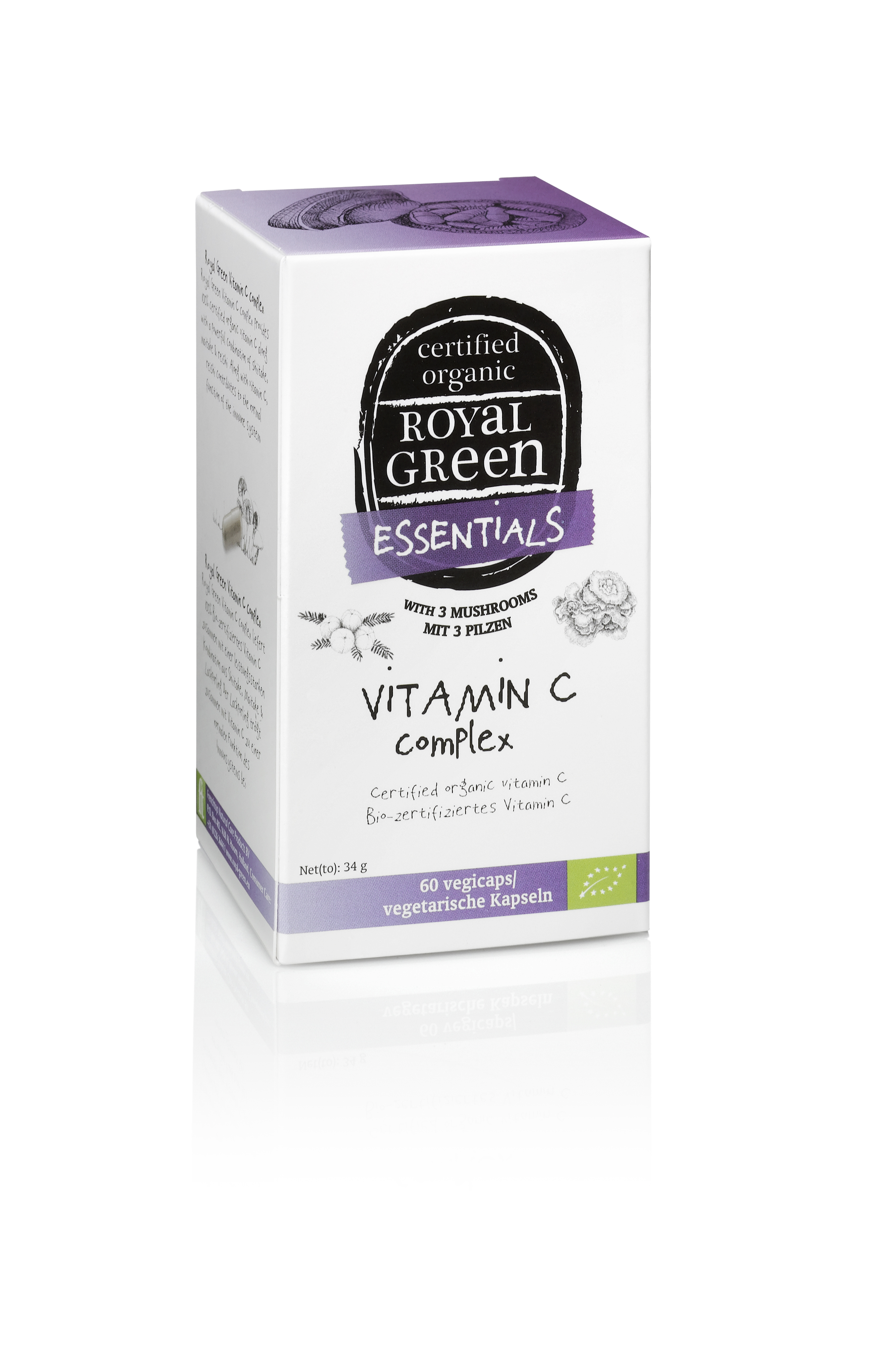 Vitamine C Complex Organic (60 vcaps) - Royal Green Vitamine C Complex Organic (60 vcaps) - Royal Green