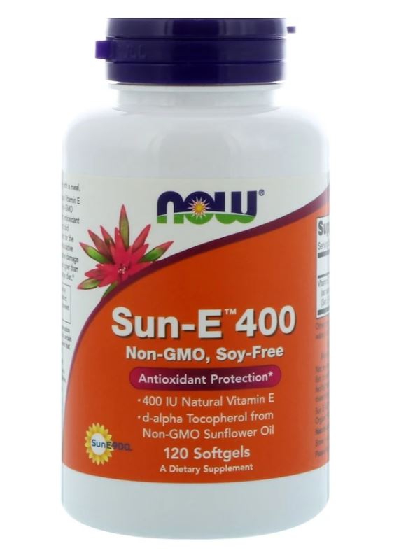 Sun-E 400 (120 softgels) - Now Foods Sun-E 400 (120 softgels) - Now Foods